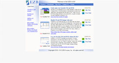 Desktop Screenshot of ezbsystems.com